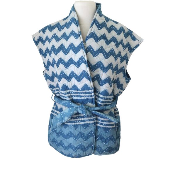 V de VINSTER quilted Kimini Yuka vest sz M - Picture 2 of 6